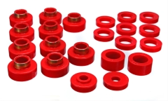 Karosseriebuchsen Satz - Body Mount Set  Jeep CJ5 + CJ7 80-86